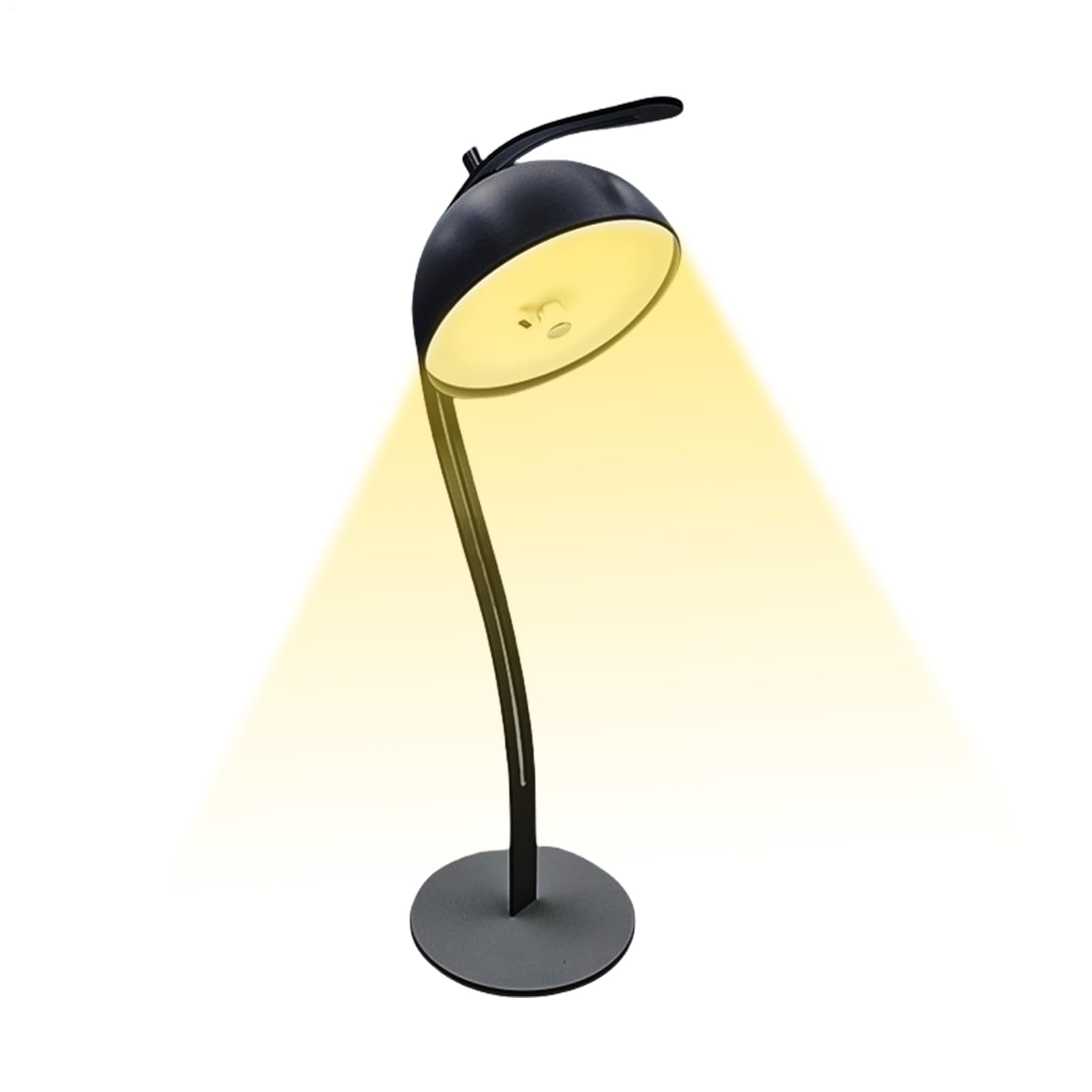 Regulowana lampa biurkowa – dekoracyjna lampa biurkowa, lampka nocna z czułą kontrolą, lampa z ciepłym oświetleniem świecącym, oświetlenie wewnętrzne artykuły domowe, oświetlenie stołu do użytku