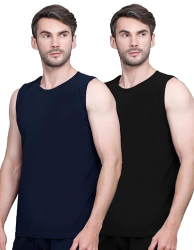 Image of GODFREY Sleeveless Tshirt for Men Cotton