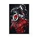 Produktbild Blood Movie Venom X Carnage 1 Leinwand-Poster, Wandkunst, Dekoration, Bild für Wohnzimmer, Schlafzimmer, Dekoration, Rahmen-Stil, 30 x 45 cm