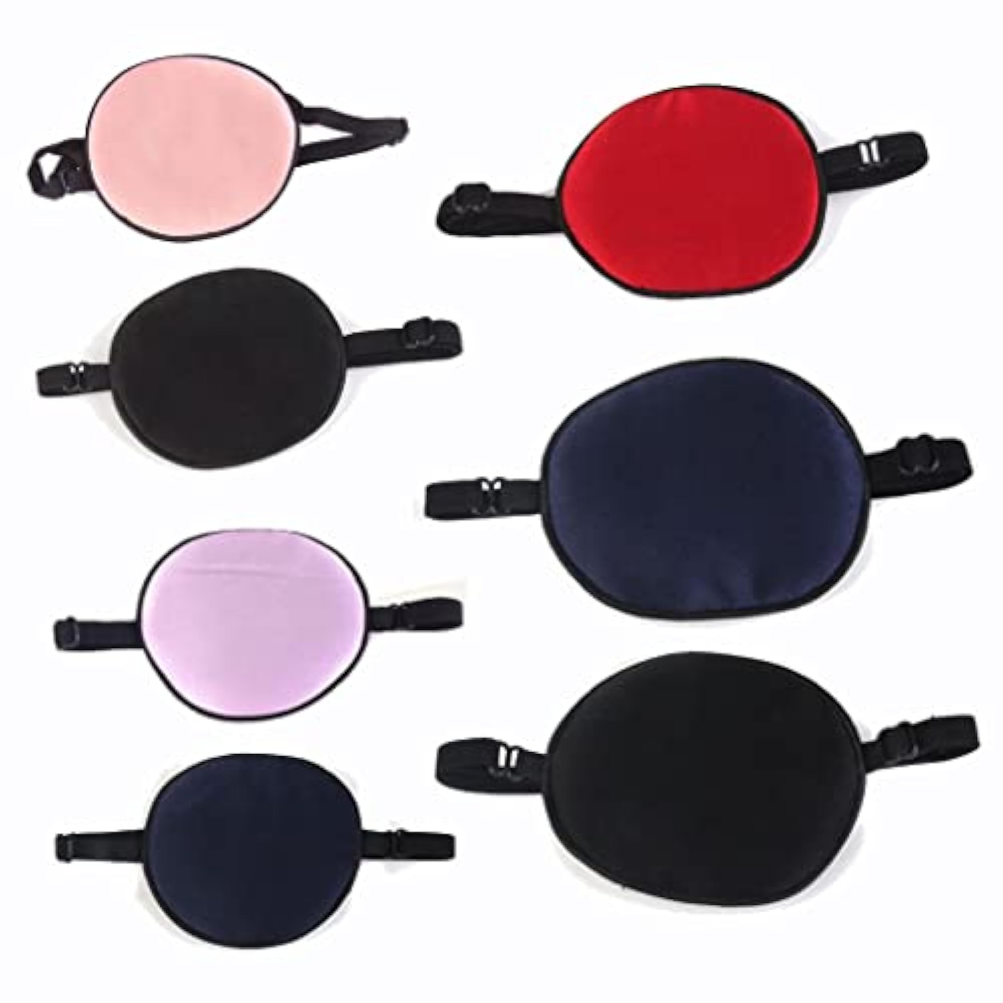 Kids Baby Comfortable Wear Silk Replaceable Adjustable Eye Patch