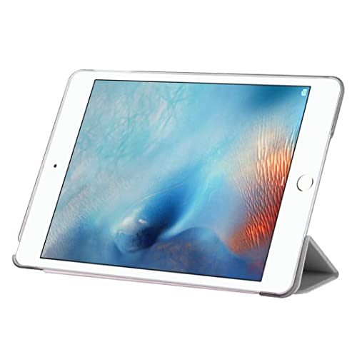 For Apple iPad Pro 9.7 2016 A1674/1675 Smart case Magnetic Stand cover with Wake/Sleep (White) - Image 2