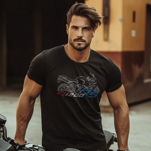 for R1200RS Fans, Stylish Biker T-Shirts with Motorcycle-Inspired Design2