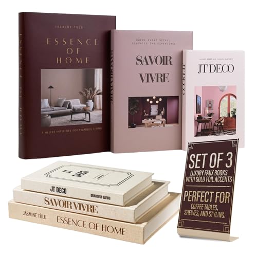 Decorative Books for Home Decor - Coffee Table Book Decor