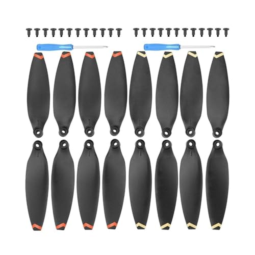 Hélices pour drone X8 Mini V2 de rechange légères pliantes orange