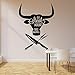 Pegatina De Pared Para Barbacoa, Carne Especial Para Barbacoa, Casa De Carne, Comida, Vinilo, Calcomanía De Pared, Accesorios De Decoración Del Hogar, Moderno 57X75Cm