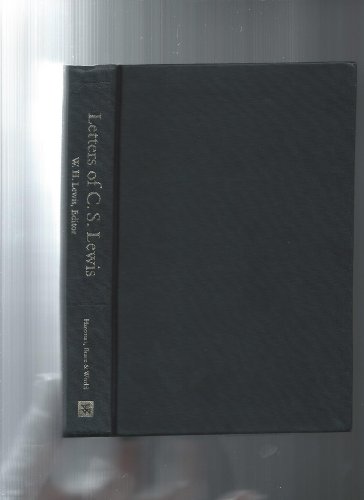 Letters of C. S. Lewis (First American Edition) B00K028OU6 Book Cover