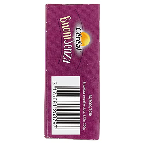 Breakfast Céréal Biscotti senza Glutine e Lattosio, Biscotti Cereali e Gocce di Cioccolato, con Cacao Utz- 200 G - immagine 5