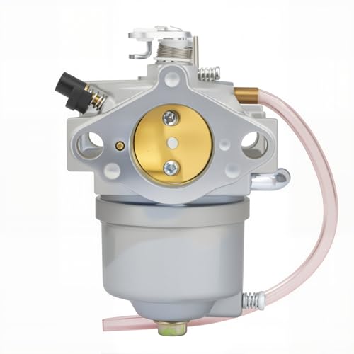 Image of FB460V Carburetor Kit for Kawasaki FB460V 4 Stroke Engine 15003-2796 15003-2777 15003-2467 Carb - with Gaskets Air Filter Clamp Fuel Line Cleaner Tool Kit