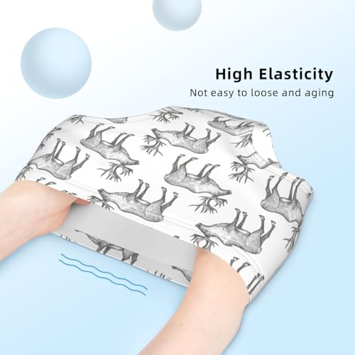 North America Of Reindeer Girls' Underwear Soft Cotton Little Girls Panties Comfort Briefs4