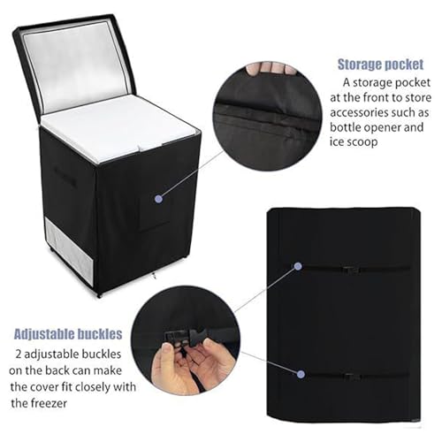 Housse de congélation coffre en tissu Oxford imperméable pour terrasse - 7