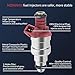 Fuel Injectors Compatible with Jeep Wrangler Cherokee 1991 1992 1993 1994 1995 2.5L,Comanche 1991 1992 2.5L,Replace 53007232AB FJ714 53013690AA