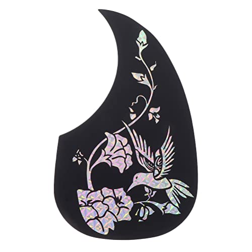 Milisten Acoustic Guitar Accessories Guitar Pickguard Droplets Guard Scratch Plate Hummingbird Guitar Pickguard Acoustic Classical Guitar Guitar Pickguard Sticker Guitar Scratch Plate Bass Picks #TOP11