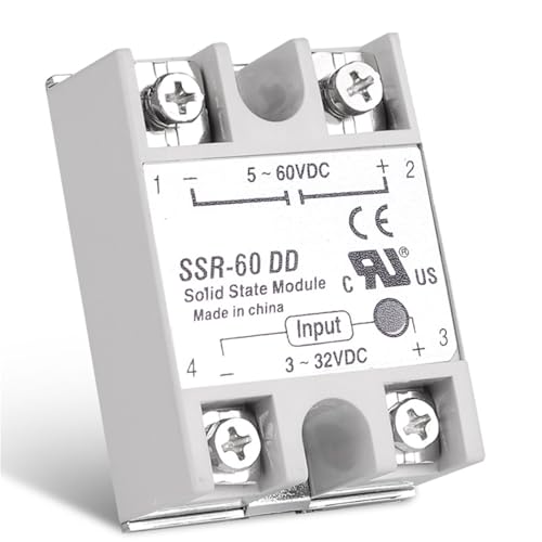 Relais statique SSR-100DD DC-DC 100A pour contrôle industriel précis - 3