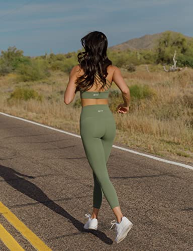Legging d'entraînement doux sans couture ventre plat confortable