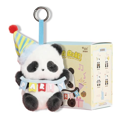 52TOYS Panda Roll Party Series Blind Box Stuffed Animal Plush Toy with Soft and Adorable Design, 1PC...
