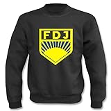  Textilhandel Hering Pullover - FDJ Jugend DDR (Schwarz, L)
