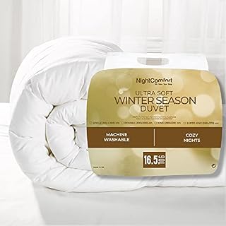 Night Comfort Ultra Soft Microfiber Winter Season 16.5 Tog Duvet (Double)
