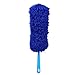 Electrostatic Feather Duster, Microfiber Duster with Soft Microfiber, Flexible Head for Cleaning Furniture(deep blue)