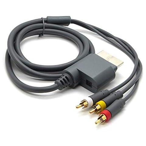 Ruitroliker HD 3 RCA AV Cable for Xbox 360 Cover