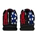 JUDENTIDOS American Flag Sneakers for Womens Mens Light Lace-up Flats Sneakers Fashion Outdoor Walking Running Shoes