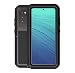 Produktbild LOVE MEI Samsung Galaxy S20 Metall hülle, Powerful Hybrid Schutz stoßfest wasserdicht staubdicht Metal Case Cover Fall Schutzhülle,mit Eingebautem Gehärtetem Glas Displayschutzfolie (S20, Schwarz)