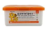 Petkin Paw Wipes, White, 100 Count (Pack of 1)