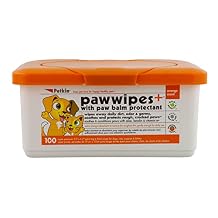 Petkin Paw Wipes 100 count
