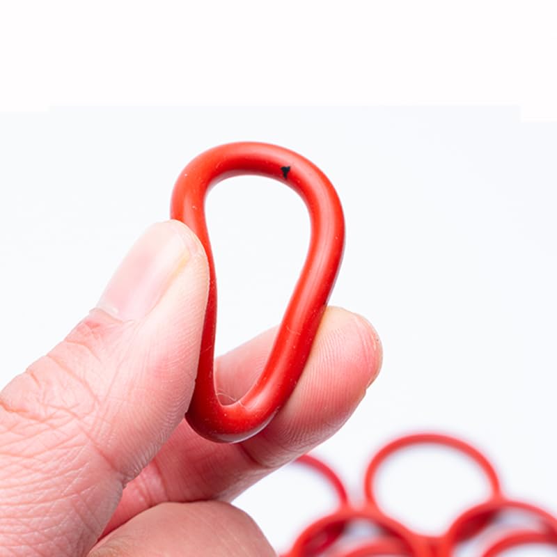 Red Silicone O-Ring 2 Mm Thick X 9 Mm ID X 13 Mm OD - Foto 8