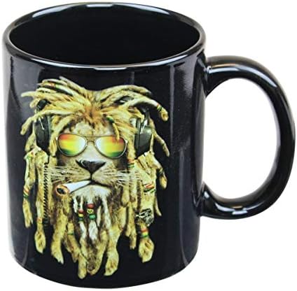 JUST FUNKY Reggae Lion 11oz Coffee Mug image 3