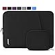 NEWHEY Laptophülle 14 Zoll Stoßfest Laptop Notebook Tasche Hülle Wasserdicht Schutzhülle Sleeve Case Kompatibel 14 mit Klein Fall Schwarz