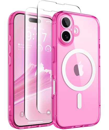Coque de protection 6,1" magnétique transparente aimantée accessoire téléphone