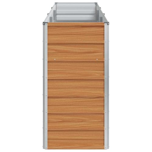Lit surélevé de jardin grand format 240cm avec fond ouvert - 7