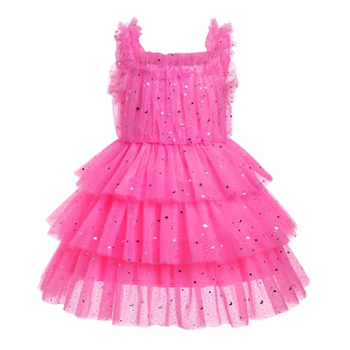 Vestido de niña con purpurina elegante tutú bohemio para desfiles