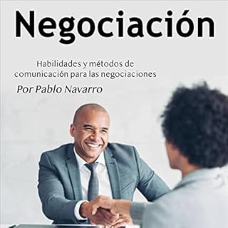 Negociaci&oacute;n [Negotiation] Audiolibro Por Pablo Navarro arte de portada