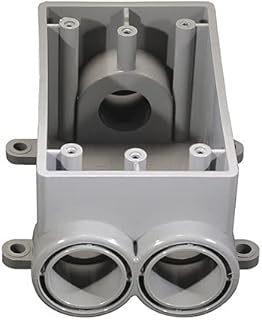 Pvc Weatherproof Box 3/4 In Hub - Pack Of 6