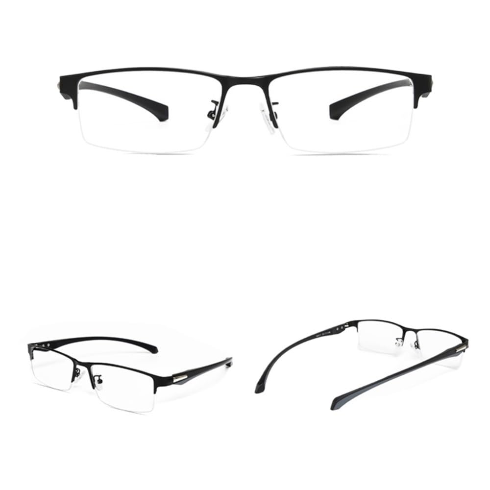 Gafas Presbicia Medio Marco Gafas De Lectura Multifocales Progresivas Fotocromáticas Gafas De Sol Para Hombre Mujer Lectores Ligeras Comodas