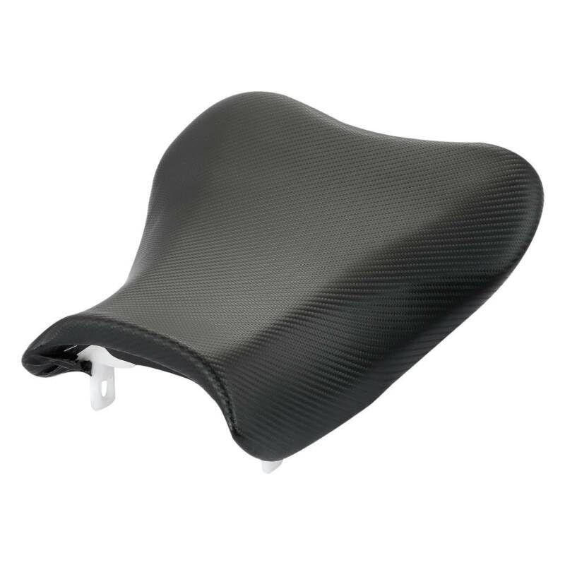 Asiento para GSXR1000 2007 que elimina molestias del piloto con ajuste directo negro