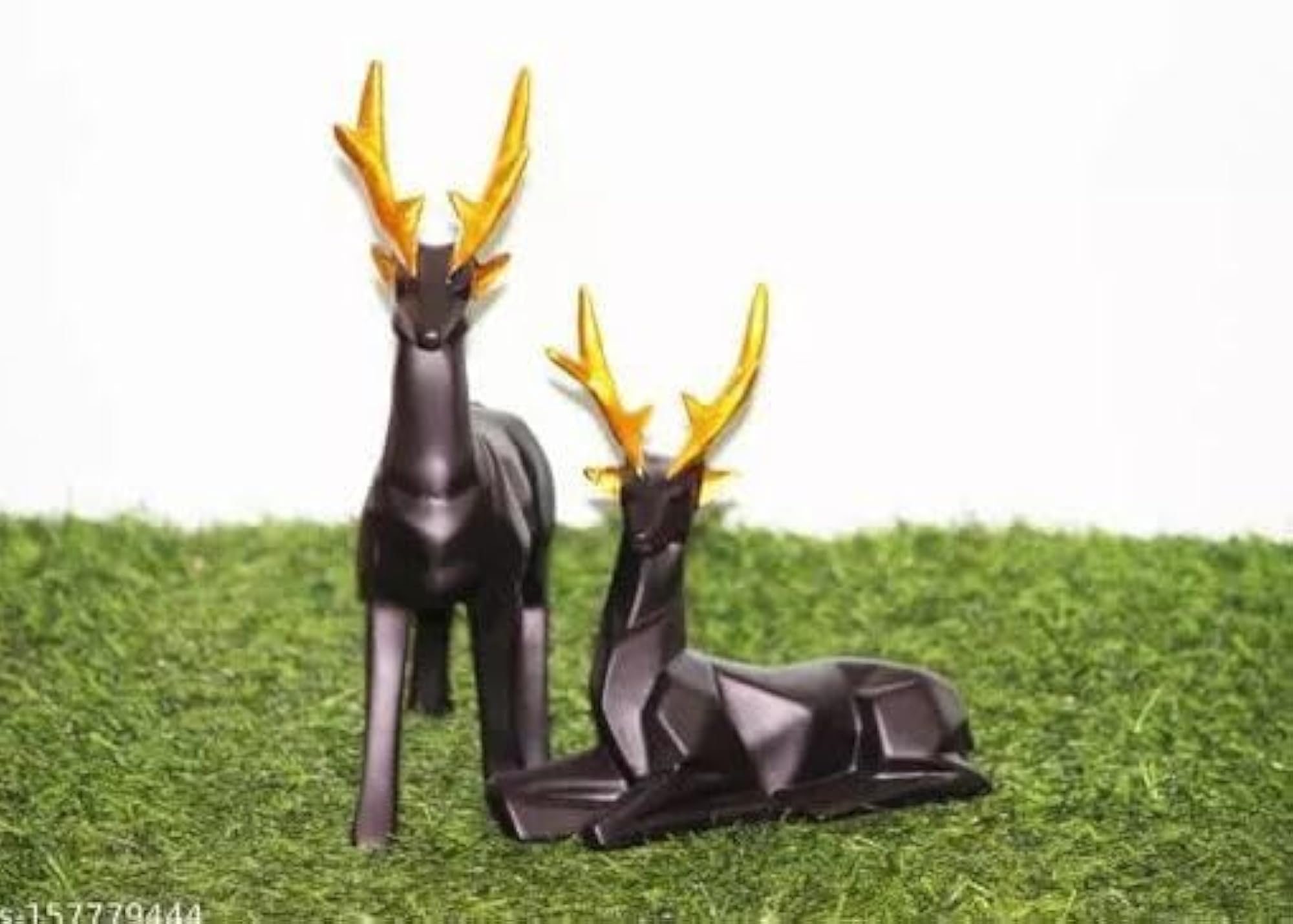 Hiran Showpiece for Home & Office Decor, Set of 2 Deer