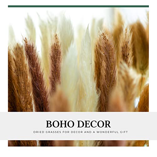 Pampas Grass 100 Pcs 17 Inches, Artificial Flowers, Faux Pampas Grass For Rustic Farmhouse Decor, Flowers For Decoration #TOP6