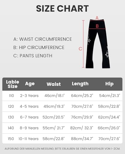 Gogokids Eiskunstlaufhose für Mädchen Kinder, Fleece Thermo Leggings, Glitzer Strass Eislaufhose, Ice Skating Hosen, Halbe Abdeckung, für Sport Training Ballett Gymnastik Eislaufen