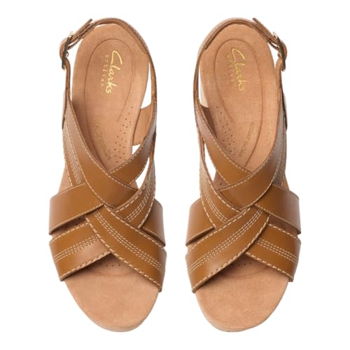 Clarks Women's Sabina Sling Wedge Sandal3