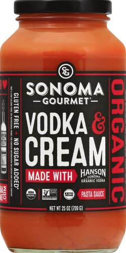 Sonoma Gourmet, Pasta Sauce Vodka Cream Organic, 25 Ounce (Pack of 4) image 4