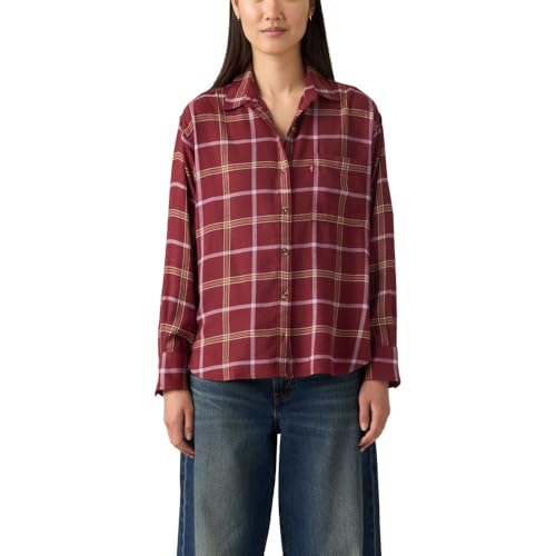 Image of Levi's Women's Lucas Flannel Long Sleeve Shirt