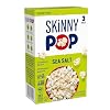 SkinnyPop Popcorn, Sea Salt Microwave, 2.8oz, 12 Boxes (3 Bags per Box)