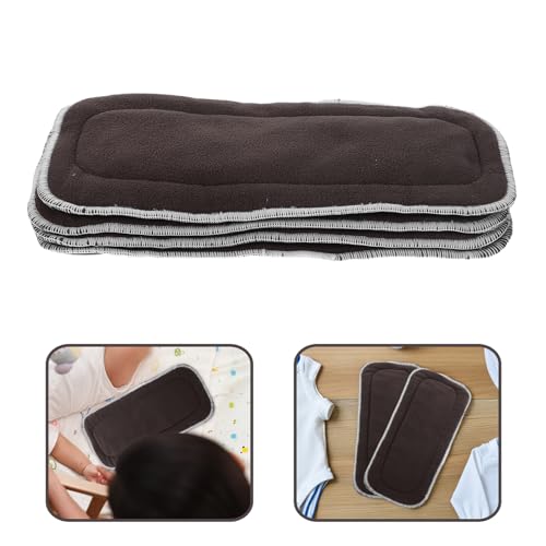 Inserts de couches lavables en microfibre ultra-absorbante 4 pièces pour bébé - 7