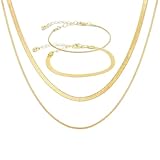 schlangenleder tasche schwarz 【Große Geschenke】-Unser geschichtetes Schmuckset kann ein großes Geschenk für Ihre Frau, Damen, Mädchen, Freundin, Liebhaber, Freunde oder Kollegen zum Geburtstag, Weihnachten, Erntedankfest, Muttertag, Valentinstag, Hochzeit, Jahrestag Gedenkgeschenke, Zeremonie oder andere Feiertage sein.