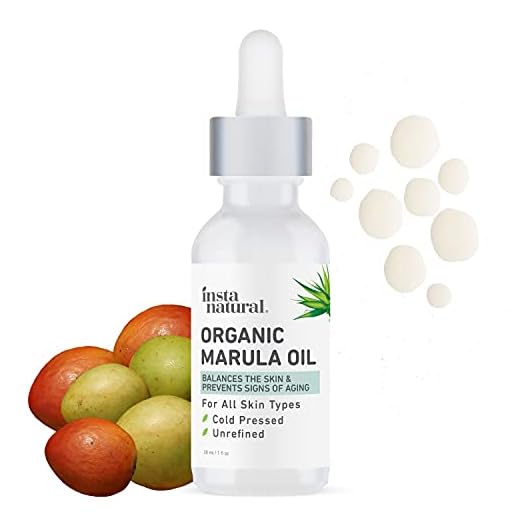 Organic Marula Oil - 100% Pure, Non GMO, Cold Pressed, Unrefined, Moisturizing and Balancing for Hair, Body, Hands or Cuticle & Normal to Oily Skin - Complete Organics by InstaNatural - 1 oz