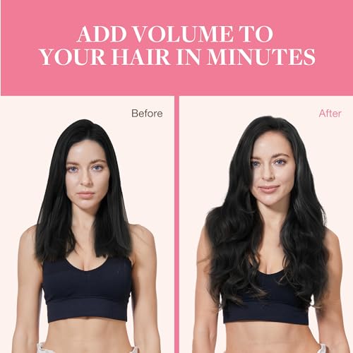 image for GOO GOO Clip in Hair Extensions Real Human Hair, Remy Human Hair Exten