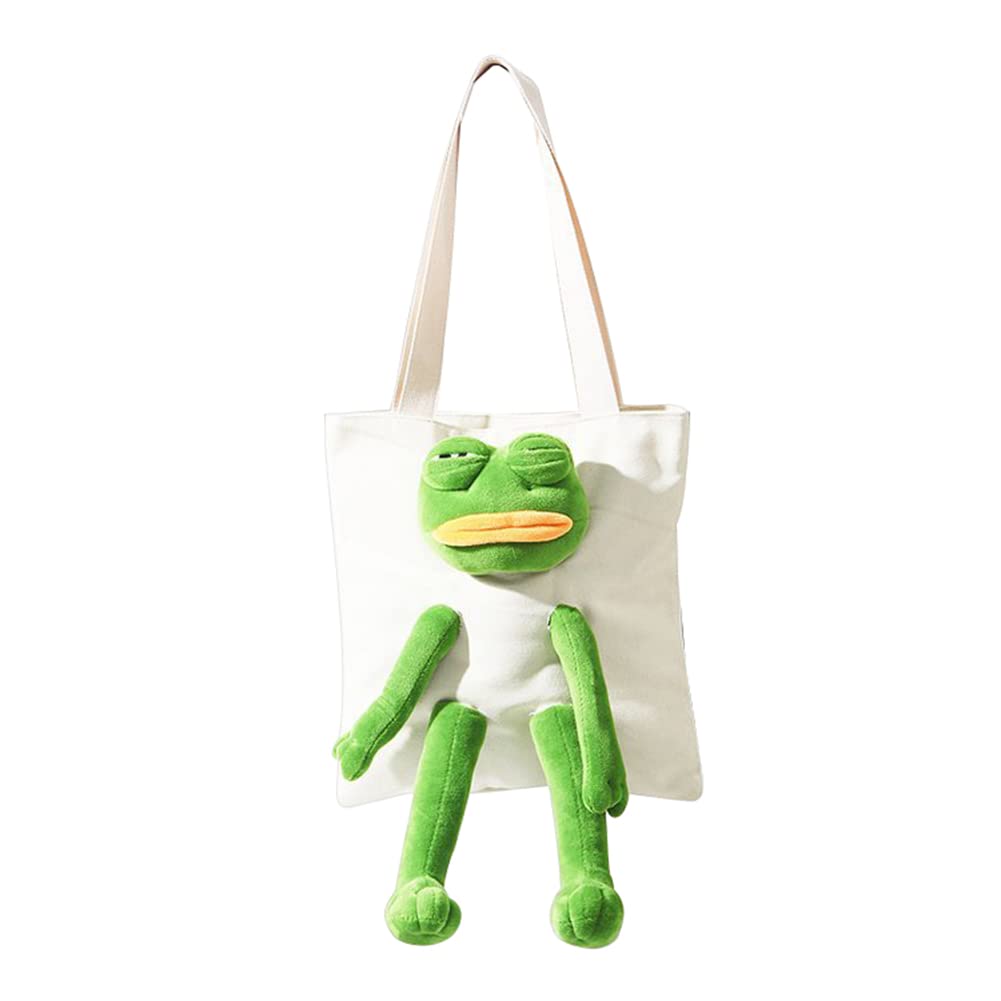Amazon.co.jp: Haiurosh トートバッグ 悲しい カエル 悲しみ