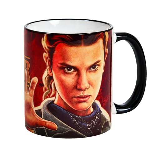 Elbenwald Stranger Things - Tassen Final Season verschiedene Charaktere 320 ml Keramik (Jane Hopper Eleven)